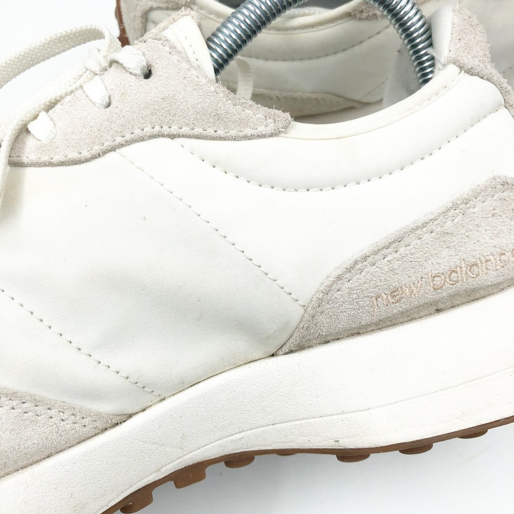 New Balance Shoes Womens 9 327 Moonbeam Leopard Sneakers White Tan Trainers - Picture 11 of 16